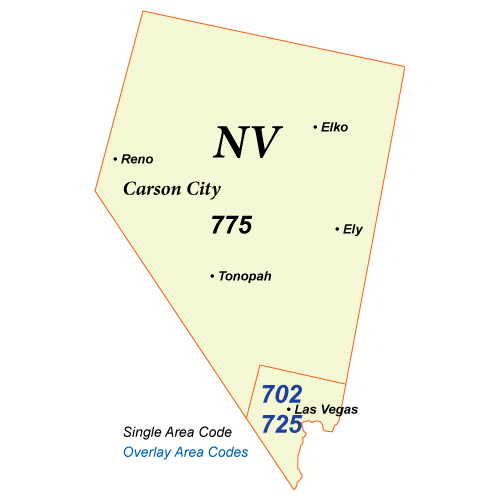 Chicago, Illinois Area Code Map